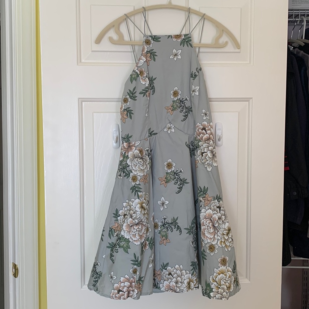 Green Flower Dress